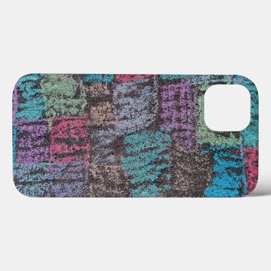 Multicolour abstract interieur ontwerp Krijt Case-Mate iPhone Case (Achterkant (horizontaal))