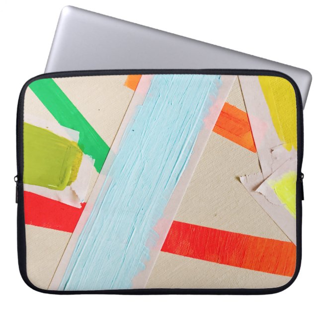 Multicolverf Laptop Sleeve (Voorkant)