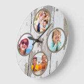 Multicotfoto van de plattelandskerm grote klok (Hoek)