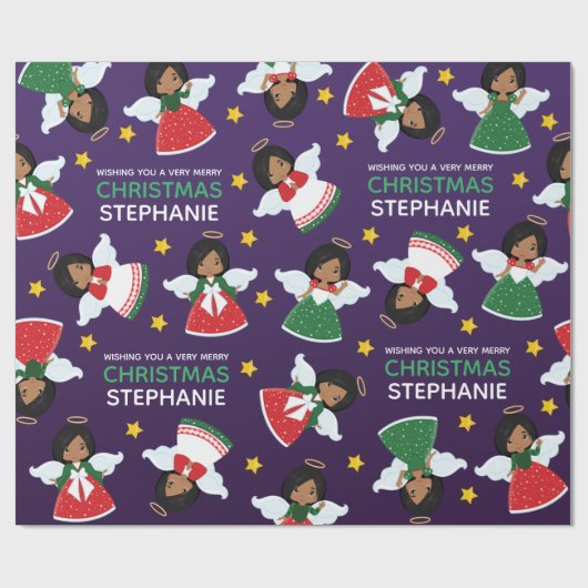 Multicultural Angel Cadeaupapier (Vlak)