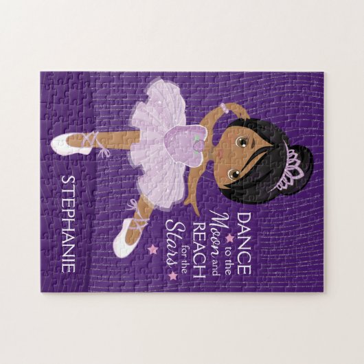 Multicultural Ballerina Legpuzzel (Horizontaal)