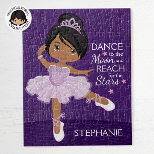 Multicultural Ballerina Legpuzzel