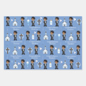 Multicultural First Community Boy Inpakpapier Vel (Voorkant)