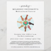 Multicultureel Festival International Night Flyer (Voorkant)