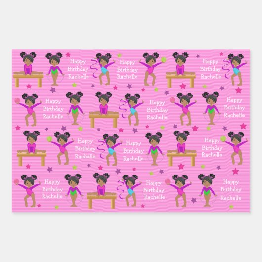 Multicultureel turnast-papierpakbladen inpakpapier vel (Voorkant 2)