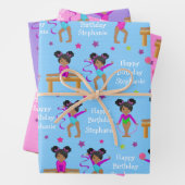 Multicultureel turnast-papierpakbladen inpakpapier vel (In situ)