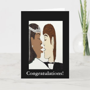 Multiculturele bruiloft Kaart