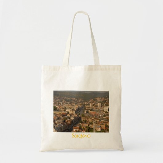 multiculturele stad Sarajevo Tote Bag (Voorkant)