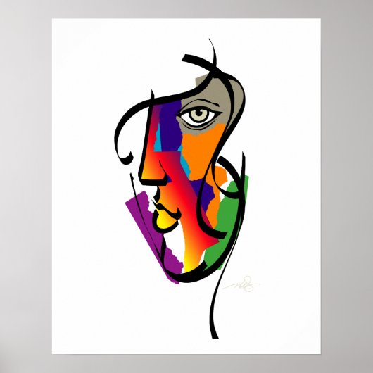 Multiculturele vrouwen afdrukken poster (Voorkant)