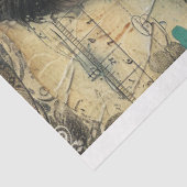 Multiculturele Vrouwen van Schoonheid Serie Decoup Tissuepapier (Detail)