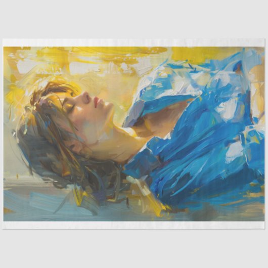 Multiculturele Vrouwen van Schoonheid Series Decou Tissuepapier (Voorkant)