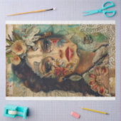 Multiculturele Vrouwen van Schoonheid Series Decou Tissuepapier (Craft)