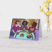 Multiculturele wenskaarten, Tussen verschillende Kaart (Gele Bloem)