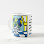 Multidoerist sur tasse de café blanc classique (Devant gauche)