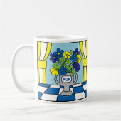 Multidoerist sur tasse de café blanc classique (Gauche)