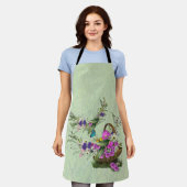 Multifunctionele midzomerbloemen Tanktop Schort (Gedragen)