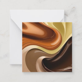 Multifunctionele notitiekaart in stijlvol grafisch notitiekaartje