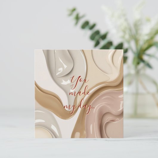 Multifunctionele platte kaart in stijlvolle grafis (Staand voorkant)