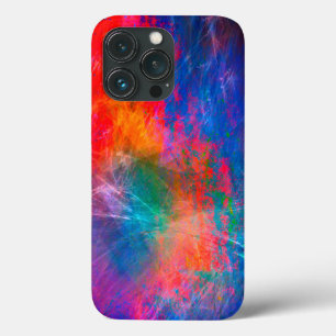 Multigekleurd Abstract iPhone-Hoesje iPhone 13 Pro Hoesje