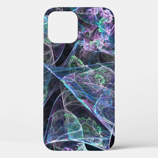  multigekleurd fractal Case-Mate iPhone case (Achterkant)