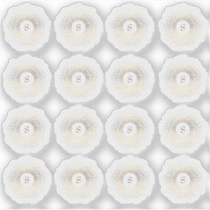 MultiGold Sparkle Monogram Sticker