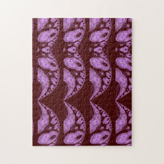 Multihartrijke toonaangevend Abstract ontwerp Legpuzzel (Verticaal)