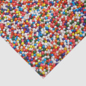 Multikleuren Snoep Kogels Fun Cadeaupapier Tissuepapier (Detail)