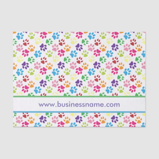 Multikleurenafdrukken Tissuepapier (Voorkant)