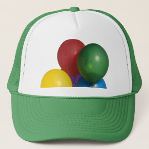 Multikleurenballonnen Trucker Pet