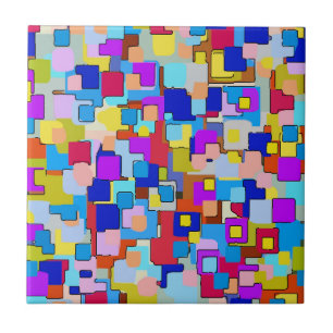 MultikleurenNederlandse Tegel voor delft look Tegeltje