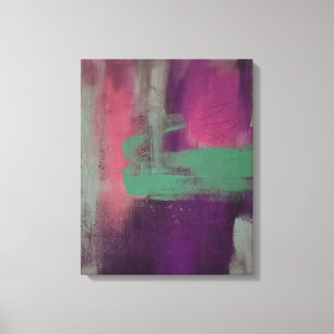Multikleurenweergave van Abstract verrekend Canvas Afdruk