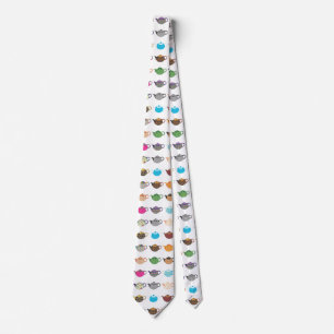 Multikolte Tea Kettles Stropdas