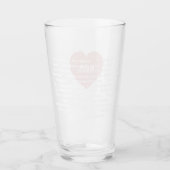 Multilingual Love Tumbler Dusty Pink Custom Design (Voorkant)