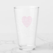 Multilingual Love Tumbler - Lichtroze (Voorkant)