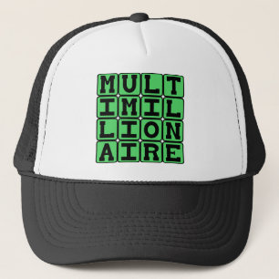 Multimiljonair, deel het geld trucker pet