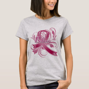 Multipel myeloom geloof Vlaams lintje T-shirt