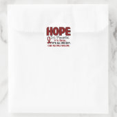 Multipel myeloom HOPE 1 Ronde Sticker (Tas)