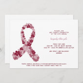 Multipel myeloom Kankerbewustzijn Fundraiser Gala Kaart (Voorkant / Achterkant)