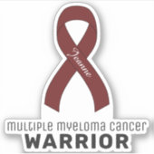 Multipel myeloom kankervinylSticker Sticker (Voorkant)