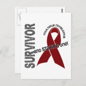 Multipel Myeloom Survitis Briefkaart (Voorkant / Achterkant)