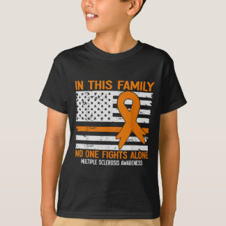 Multipele Sclerose Bewustzijn Mannen Vrouwen Ms T-shirt