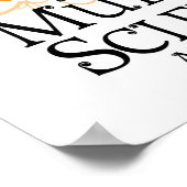 multipele sclerose Butterfly Poster (Hoek)