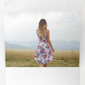 Multiphoto Boho Graduation Triple Faire-part (Intérieur en premier)