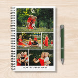 Multiphoto Collage Créez votre propre famille<br><div class="desc">Multi Photo Collage Créez votre propre Family Planner personnalisé avec un collage photo de cinq de vos photos préférées et personnalisé avec votre nom ou texte personnalisé dans la typographie moderne. Cadeaux personnalisés parfaits famille et amis pour les anniversaires, Noël, Fête des Mères, Fête des pères, Grands-parents, frère, soeur, meilleur...</div>