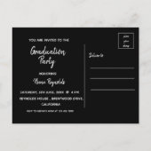 Multiphoto | Script | Faire-part de diplôme (Dos)