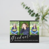 Multiphoto | Script | Faire-part de diplôme (Debout devant)