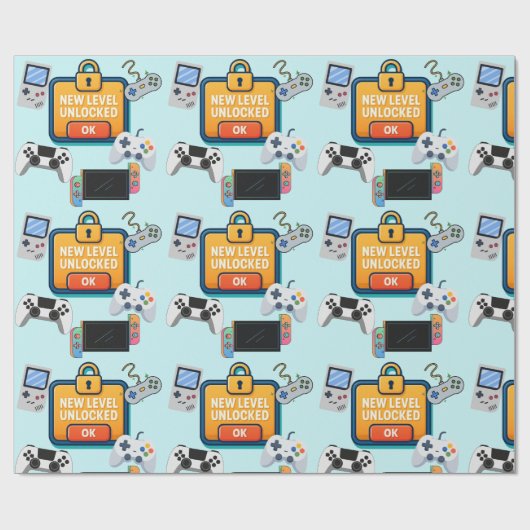 Multiplatform-videogame Cadeaupapier (Vlak)