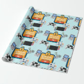 Multiplatform-videogame Cadeaupapier (Uitgerold)