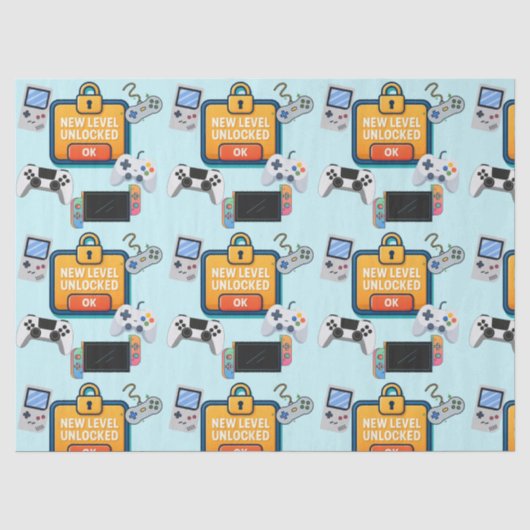 Multiplatform Videospel Tissuepapier (Voorkant)