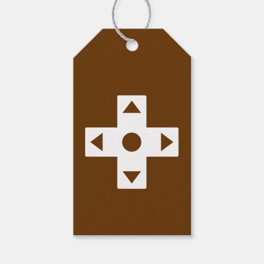Multiplayer Mode in Chocolate Gift Label Cadeaulabel (Voorkant)